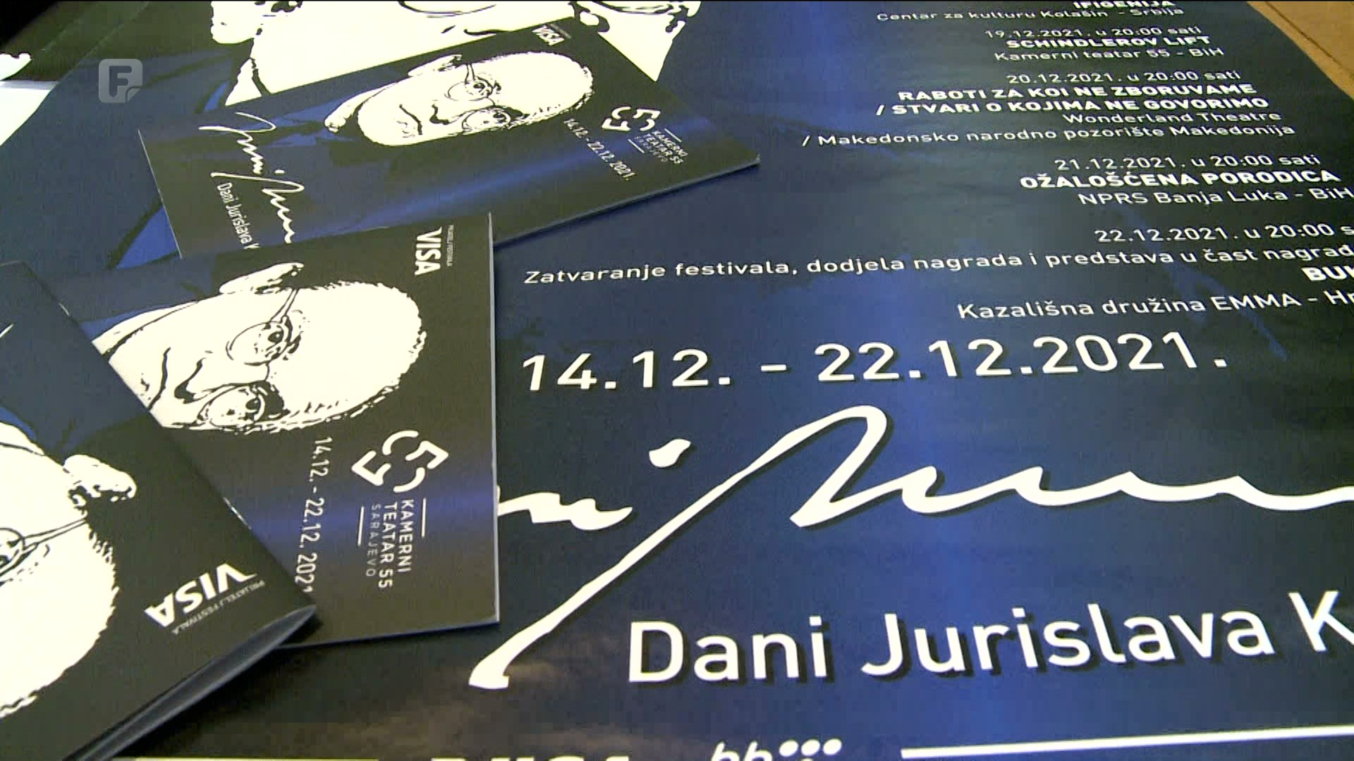 Dani Jurislava Korenića od 14. do 22. decembra u Kamernom teatru 55